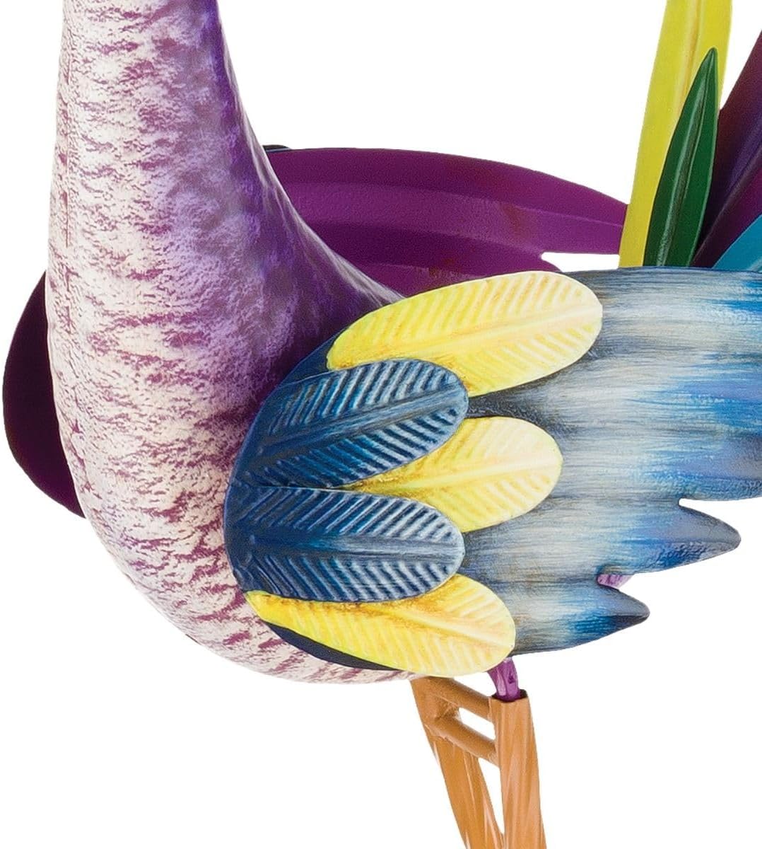 Regal Art & Gift Goofy Bird Metal Garden Stake - Playful Outdoor Yard Décor, Handcrafted & Weather-Resistant Metal Art for Lawn, Patio & Garden Display - Crane