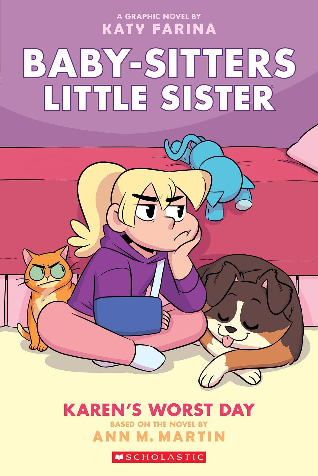 BSLSG 3: Karen's Worst Day: Volume 3 (Babysitters Little Sister Graphic Novel)