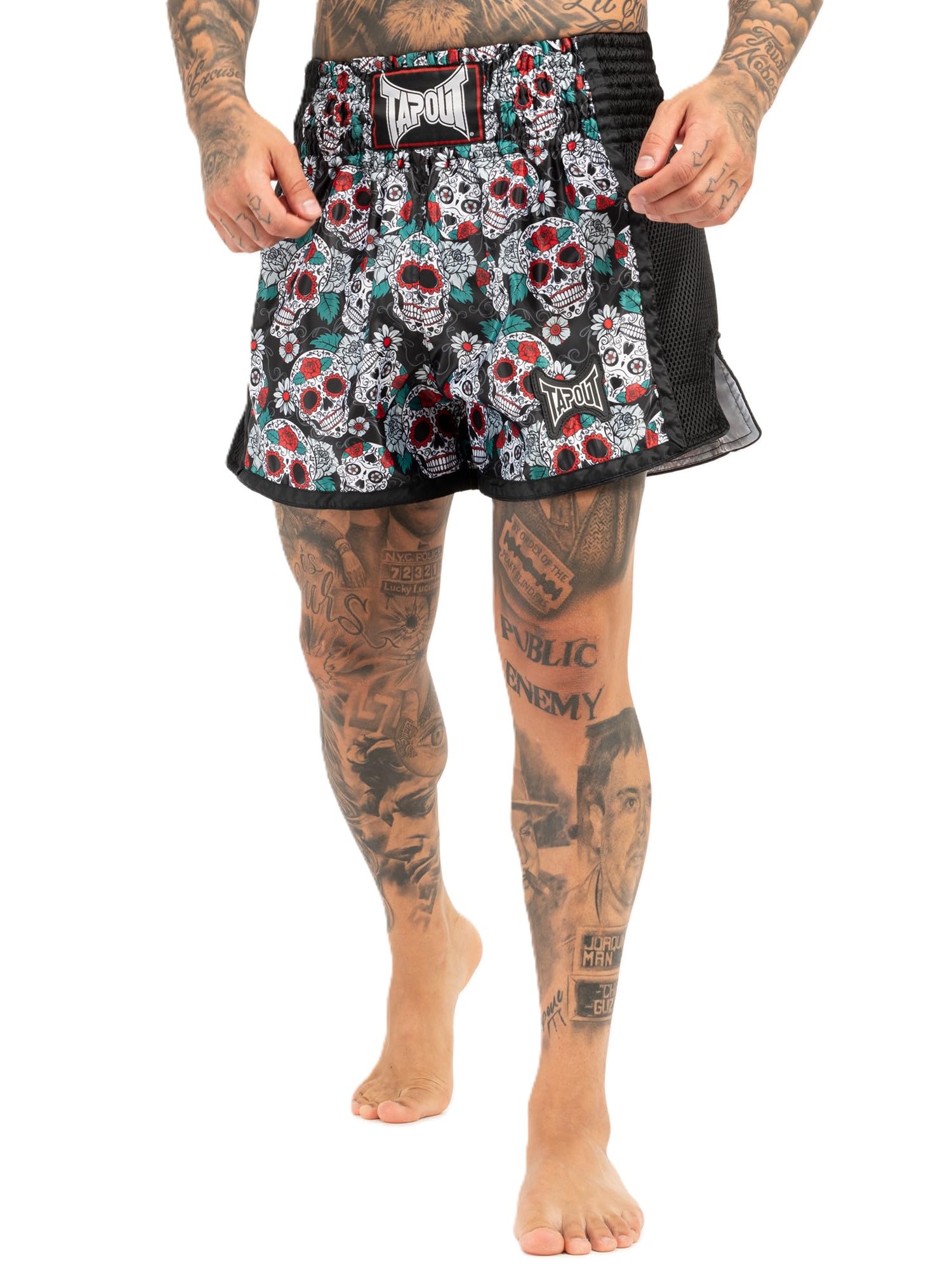Tapout Bollan Pantalón de Boxe para Hombre
