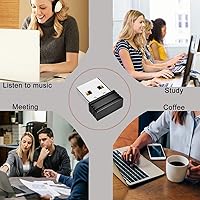 Vista 7 de Ratón indetectable Jiggler Shaker USB Mouse Mover para computadora portátil, mini ratón automático agitador de ratón sin controlador, simulador