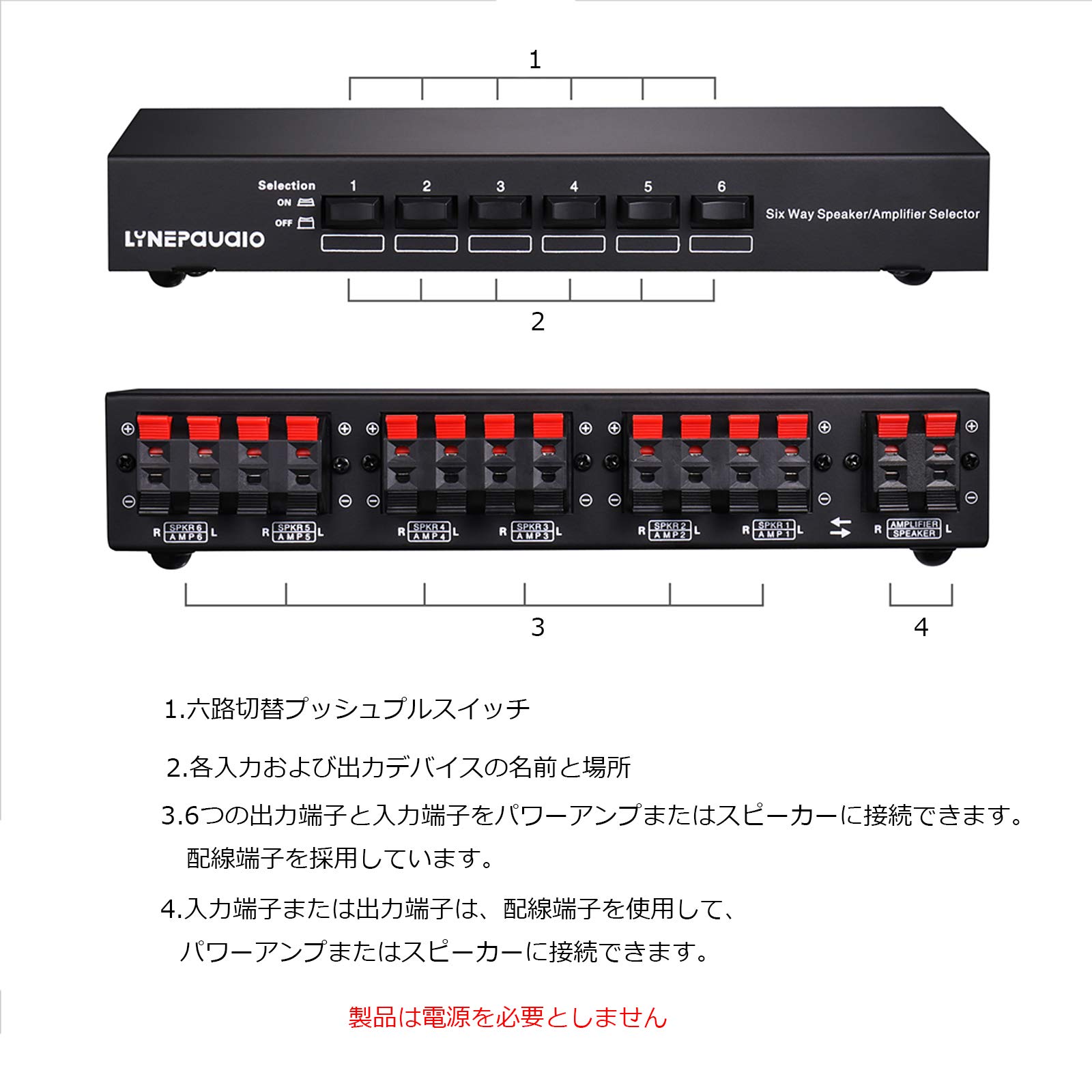 Amazon | Hydra Ace 【新登場】6チャンネル ステレオ スピーカー