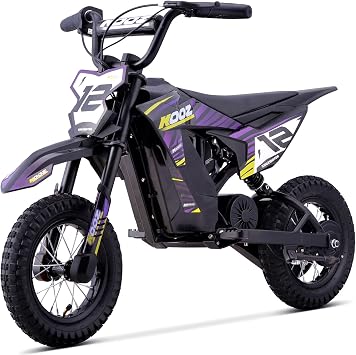MotoTec 36v 300w HP122E Electric Dirt Bike Purple