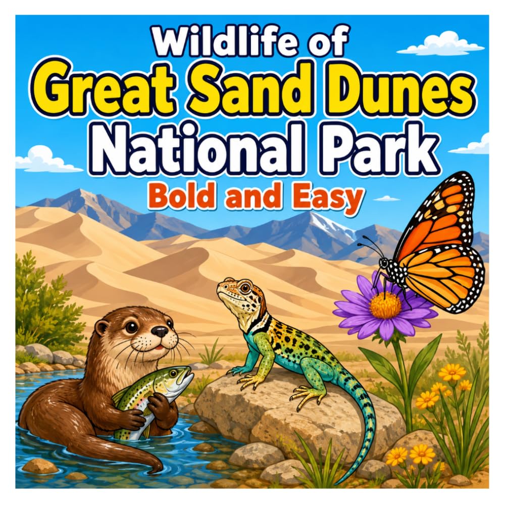 Wildlife of Great Sand Dunes National Park: Bold And Easy