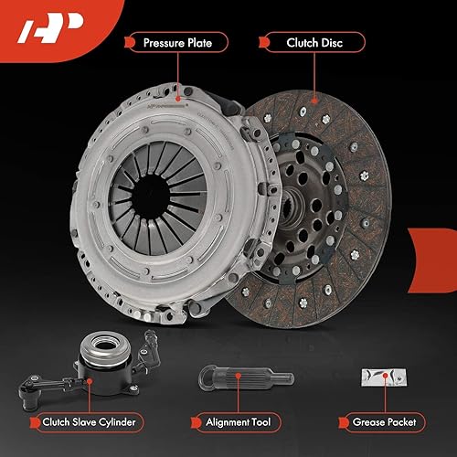 Miniatura 2 de A-Premium Kit de embrague de transmisión compatible con Mercedes-Benz R171 Series SLK280 2006-2008 3.0L, SLK300 2009-2011 3.0L, SLK350 2005-2007 3.5L
