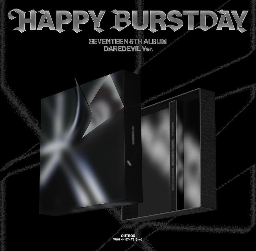 SEVENTEEN DAREDEVIL アルバム 未開封 24枚 ⑥ Amazon.com: SEVENTEEN - 5th Full Album [HAPPY BURSTDAY