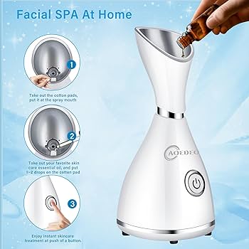 【新品未使用】Facial Cleansing Nano Steamer Nano Ionic Facial Steamer – My Store