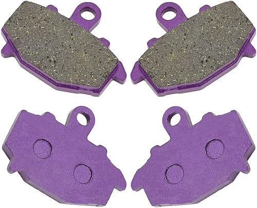 Miniatura 2 de SCITOO FA192 Pastillas de freno para pastillas de freno traseras Kawasaki ER-6N 2009-2010 de fibra de carbono