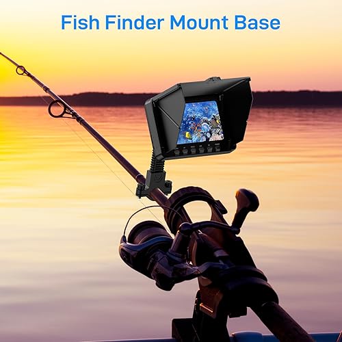 Miniatura 2 de LikeCoo Underwater Fishing Camera, Ice Fishing Camera wDVR, 720P Portable Video Cameras Fish Finder w 7" IPS Monitor and 4PCS IR & 4PCS LED Lights