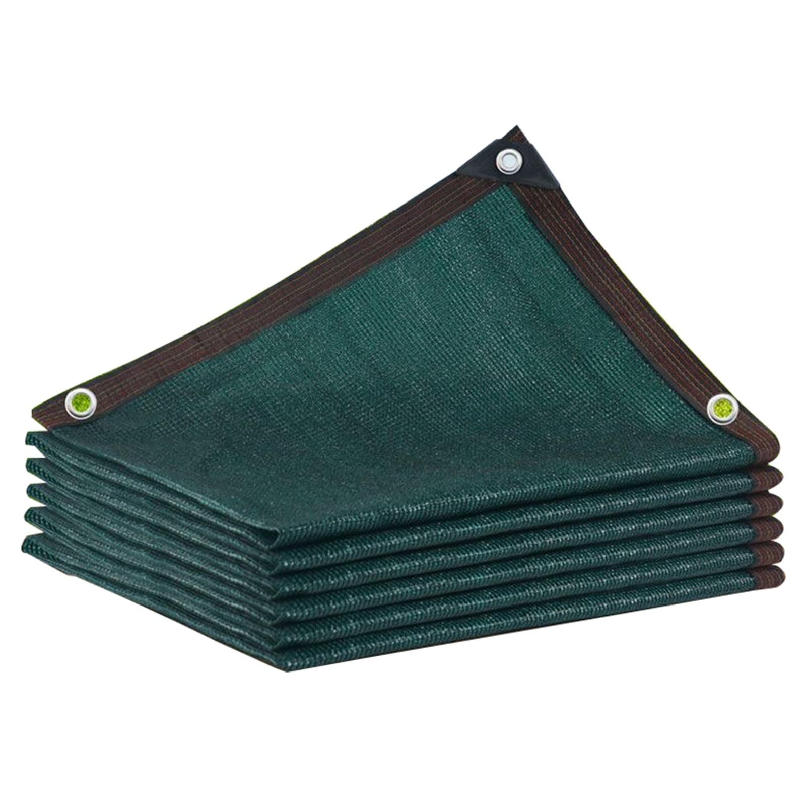 Tasso di ombreggiatura 90% Rete Ombreggiante Verde Tessuto Ombra Protezione Dai Raggi UV Telone Ombreggiante Parasole per Esterni Terrazza Pergola Serra 1x2m 2x3.0m 4x5m 6x7m 8x9m 9x10m(2X5m)