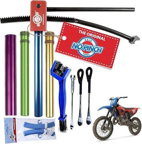 Miniatura 8 de BAJA NO PINCH 1050 - paquete de herramientas para neumáticos, herramienta para montaje de ruedas con eje de 20 mm mas kit de adaptador, para