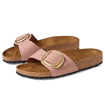 Birkenstock Madrid Big Buckle Nubuck Leather Women