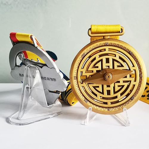 Miniatura 6 de Paquete de 22 soportes de caballete acrílico (2.7 pulgadas), soportes de exhibiciónsoportes de plato, soporte de caballete de exhibición de monedas