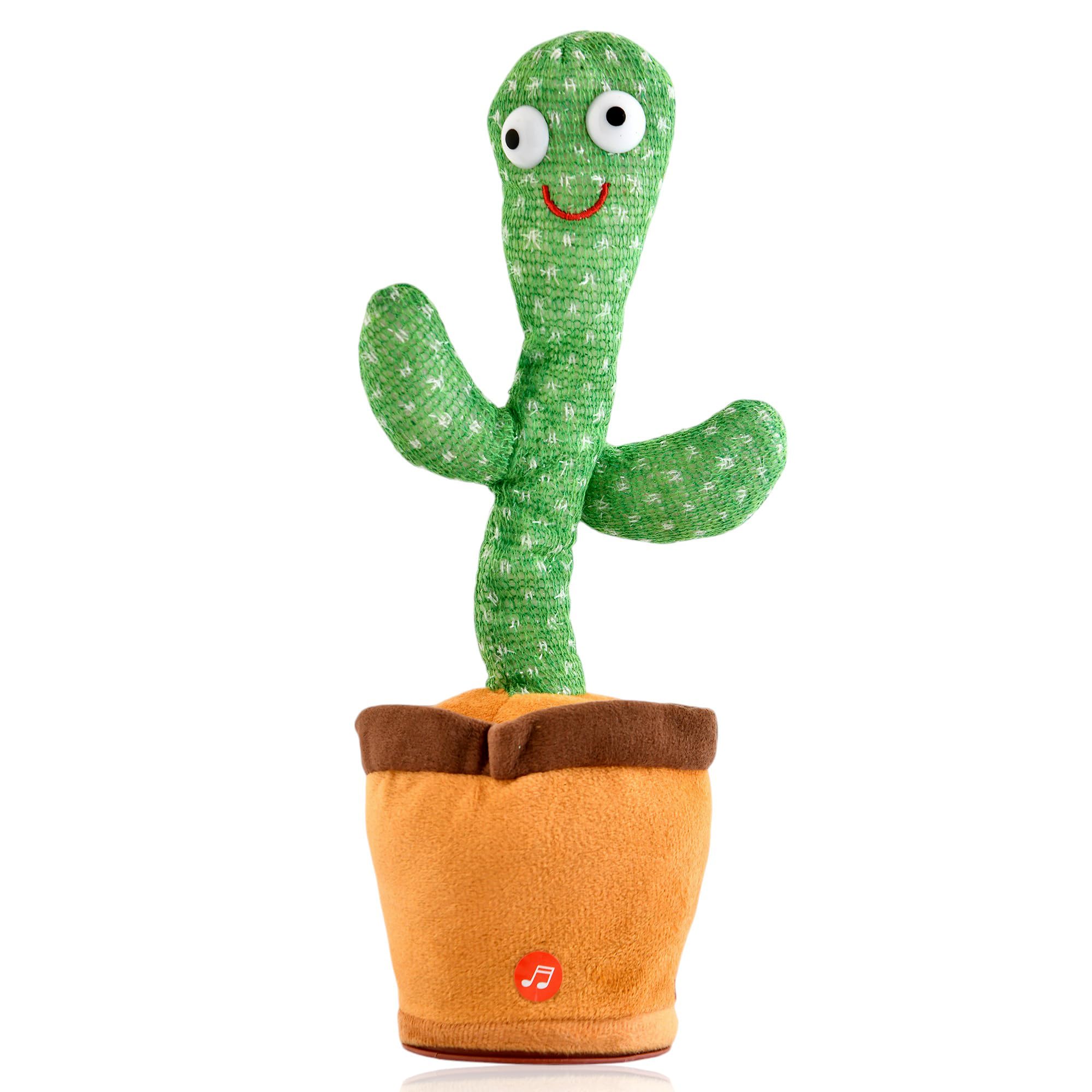 KRIDHA TOYS Talking Cactus Baby Toys for Kids Dancing Cactus Toys Can Sing Wriggle & Singing Recording Repeat What You Say Funny Education Toys for Children Playing Home Decor for Kids (B0DGT7T3HJ) Amazon Price History, Amazon Price Tracker