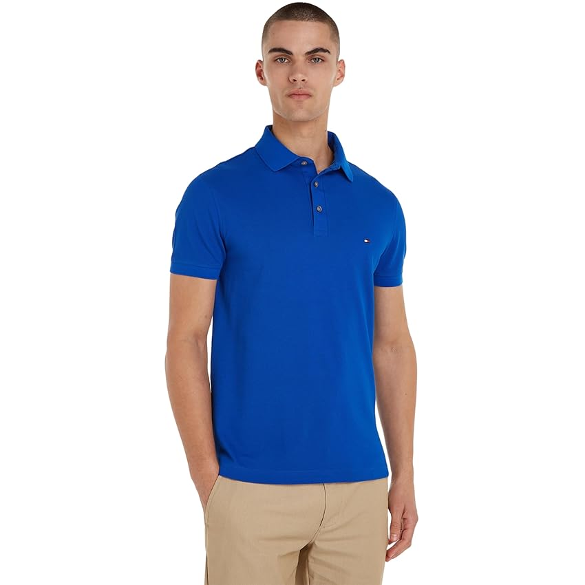 Immagine del prodotto Tommy Hilfiger 1985 SLIM POLO, S/S Polos Uomo, Blu (Ultra Blue), S