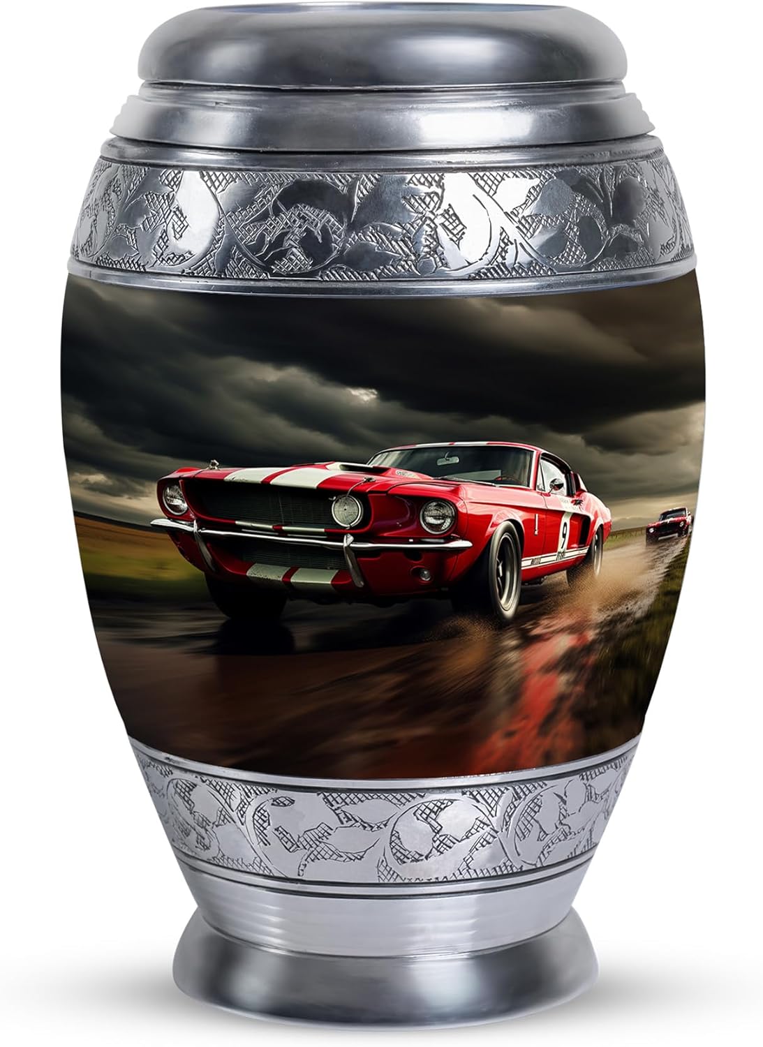 KARYLIZ Classic Muscle Cars Racing Human Urns for Ashes
