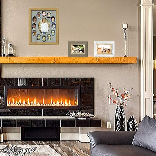 Miniatura 3 de Northland School Years - Marco de fotos K-12, collage ovalado clásico, marco de graduación para días escolares, económico, con capacidad para doce