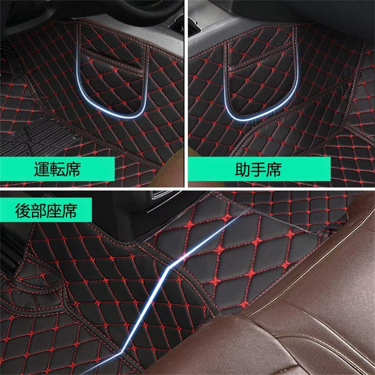 ベンツ Bクラス W247 2019年6月~現行 専用 立体フロアマット ダブルレイヤー 衝撃吸収 防水加工 耐摩耗 傷防止 汚れ防