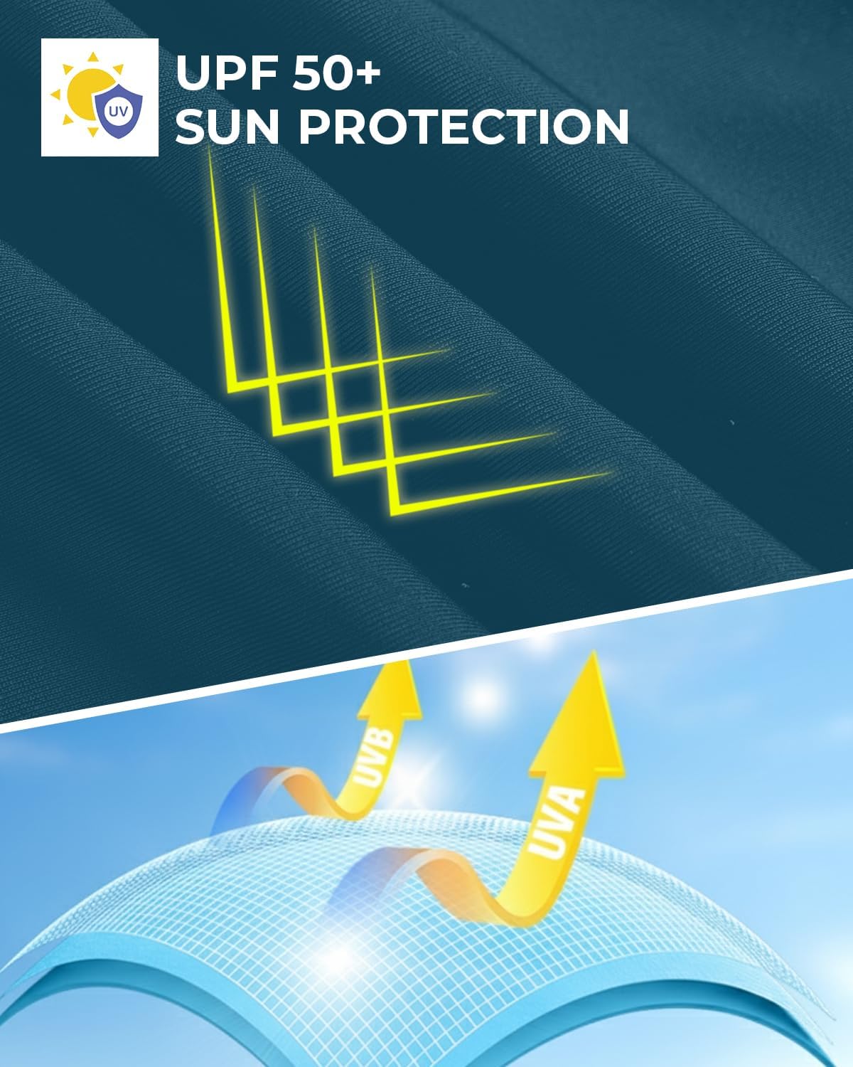 Long Sleeve Rash Guard for Women - 2 Piece Swimsuit with Shorts Zip Up Swim Shirt with Built-in Bra - Image 6