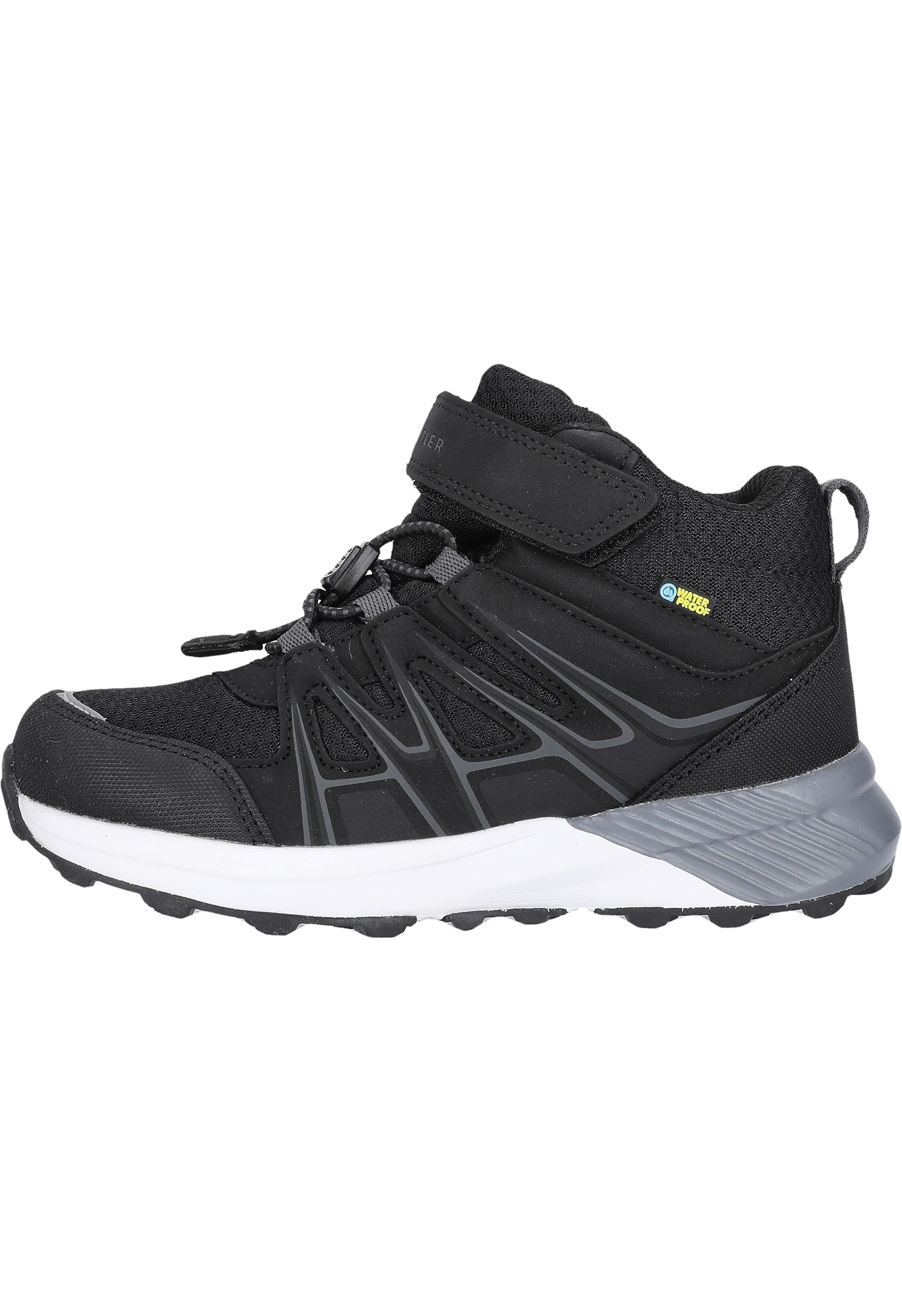 WHISTLER Dziecięce buty outdoorowe Besta, 1001 czarny, 39 eu