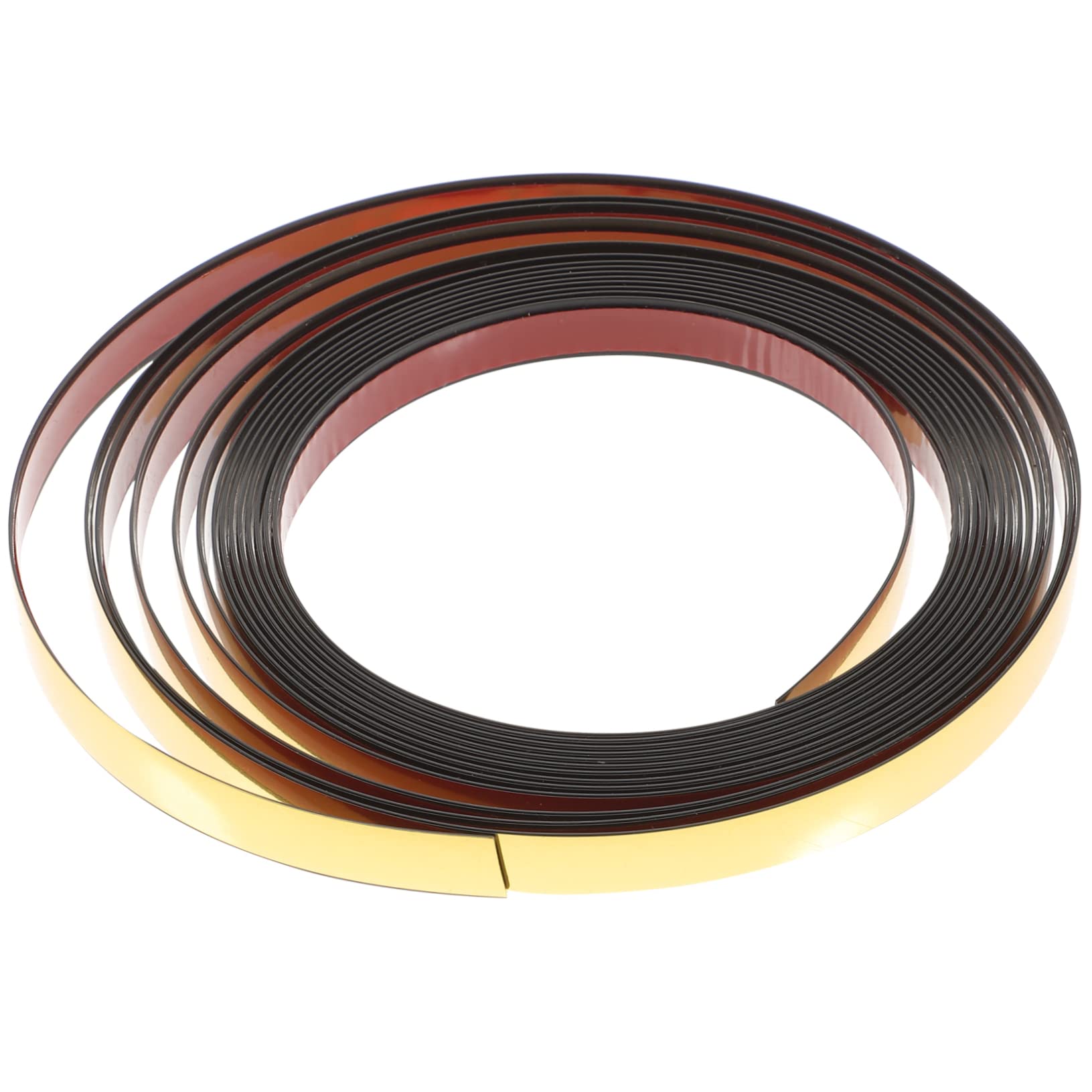 HAWILLOSCH Adhesive Caulk Strip Wall Sealing Tape Waterproof Kitchen Sink Wall Gap 1.1m x 5m Gold