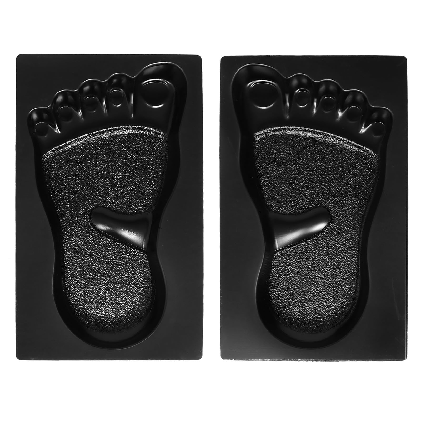 FRCOLOR 2 Piezas Molde para Pavimento Diy, Molde de Ladrillo de Cemento de Plástico Negro, para Balcones y Construir Senderos