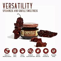 Vista 6 de Louisiana Pepper Exchange - Puré de pimiento chipotle, salsa con sabor picante, ahumado y dulce, condimento para marinada, adobo, aderezo ranch