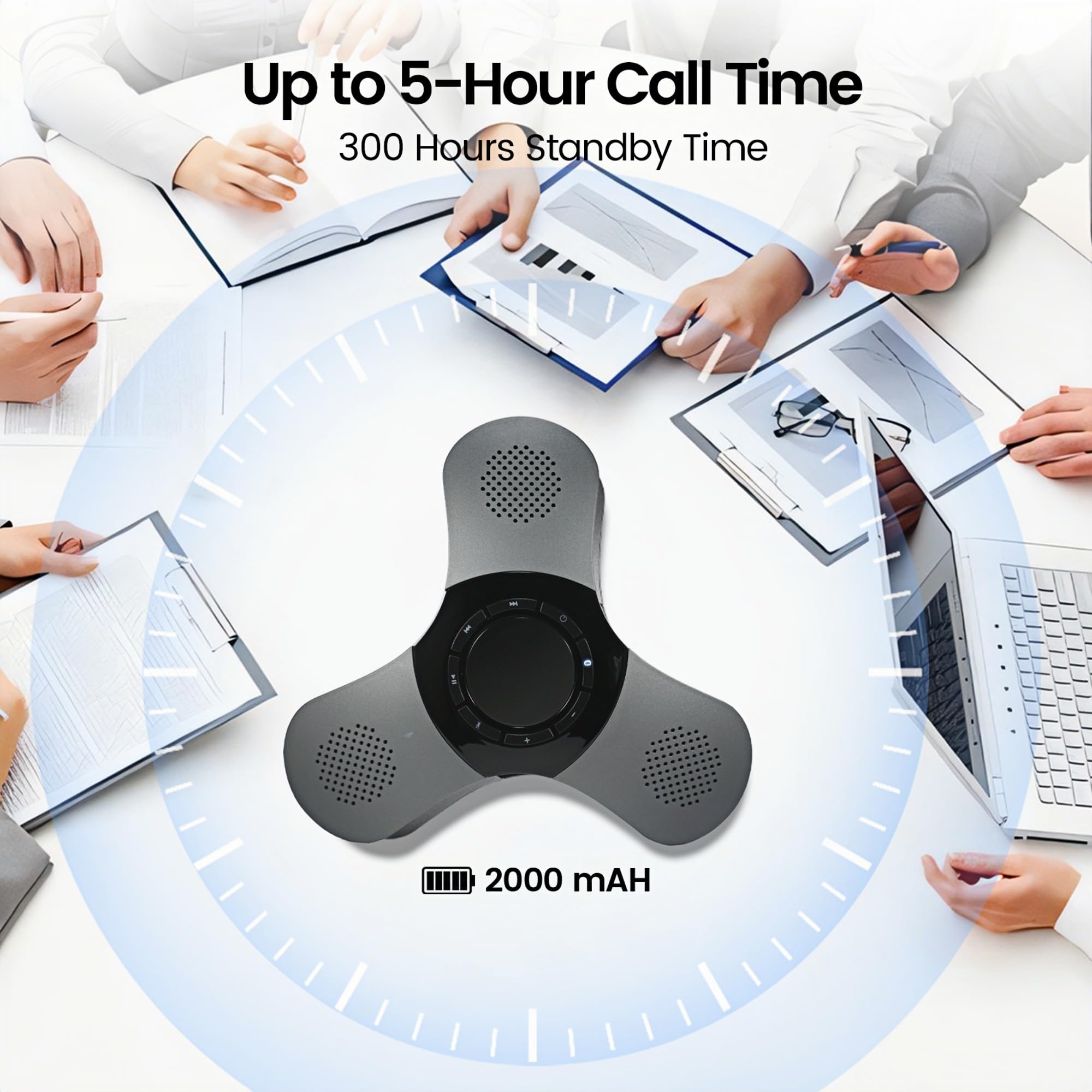 Amazon.com: Svemei Conference Speaker with Microphone 360° Voice