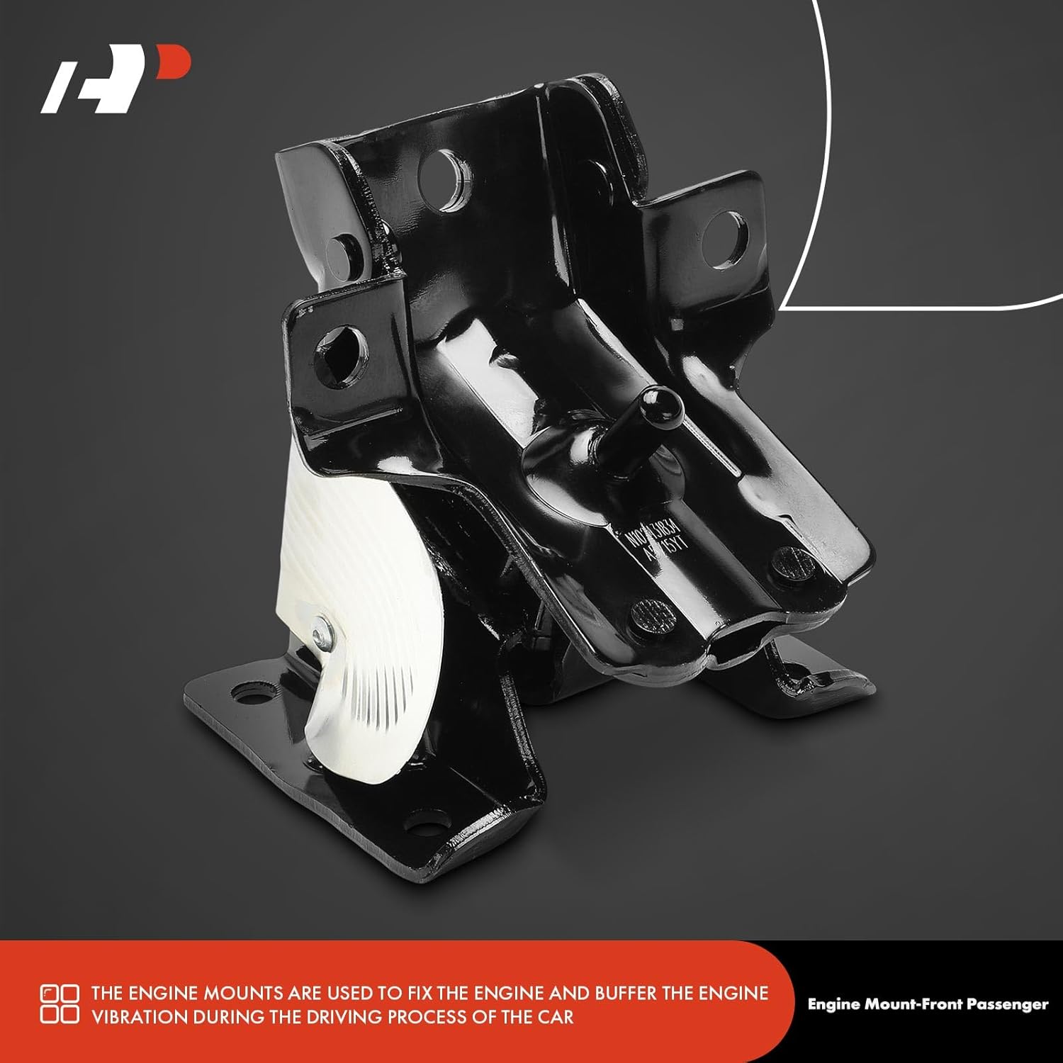 A-Premium Front Right Passenger Engine Motor Mount Compatible with Chevrolet Silverado 2500 3500 HD 2011-2016 & GMC Sierra 2500 3500 HD 2011-2016, 6.6L