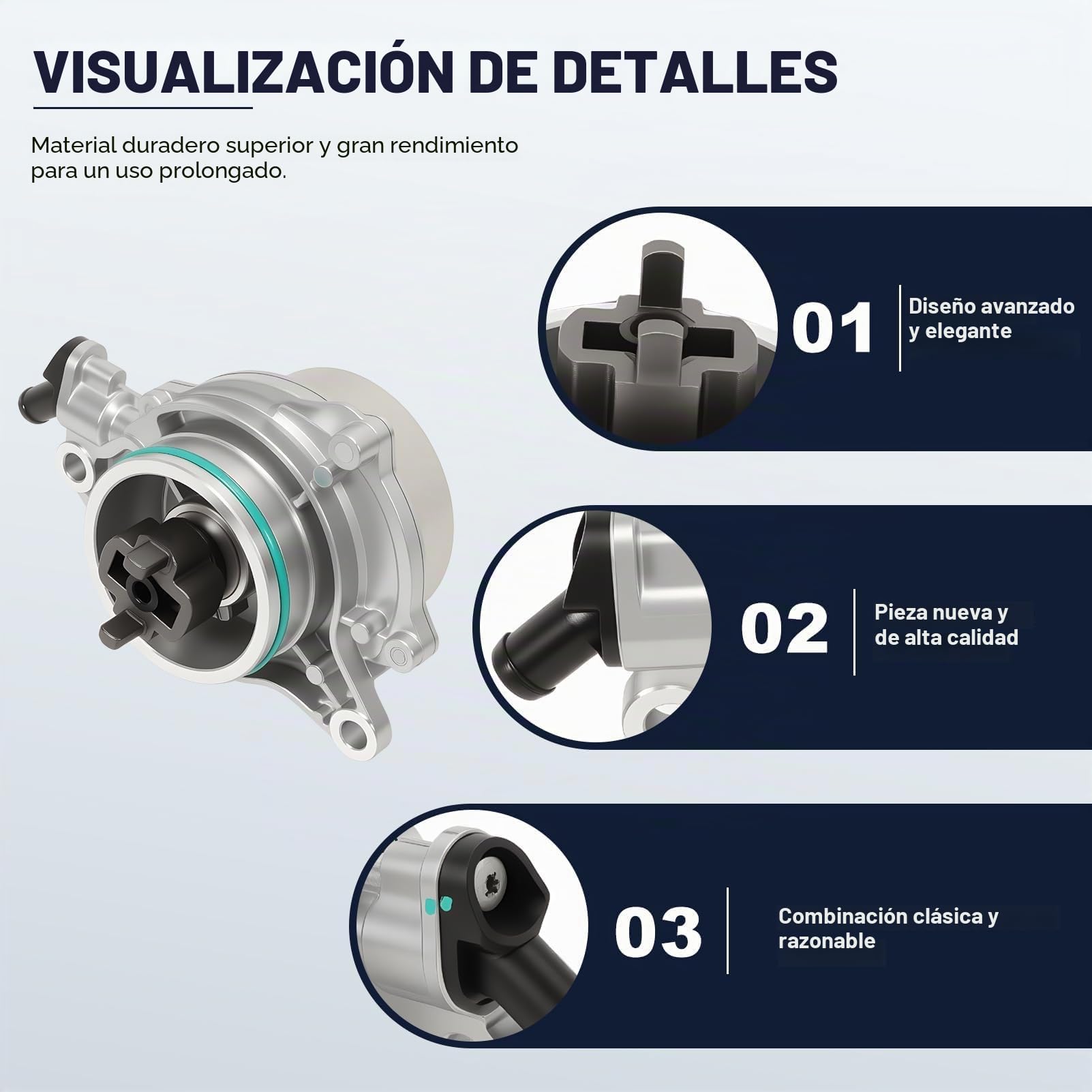 Bomba de vacío para freno con 1 serie 3 Cabriolet 3 Coupé Touring 5er 11667791232 700437020
