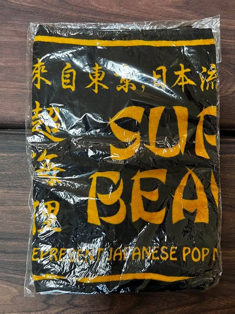super beaver 黒tシャツ、タオルセット SUPER BEAVER 新品Tシャツ・マフラータオルのセット - メルカリ
