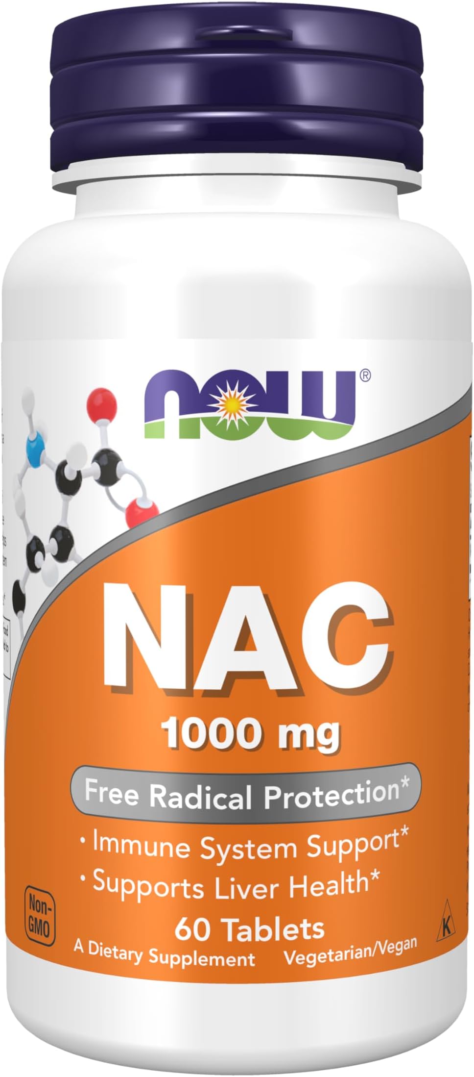now foods, NAC 1000 mg, 60Tablets