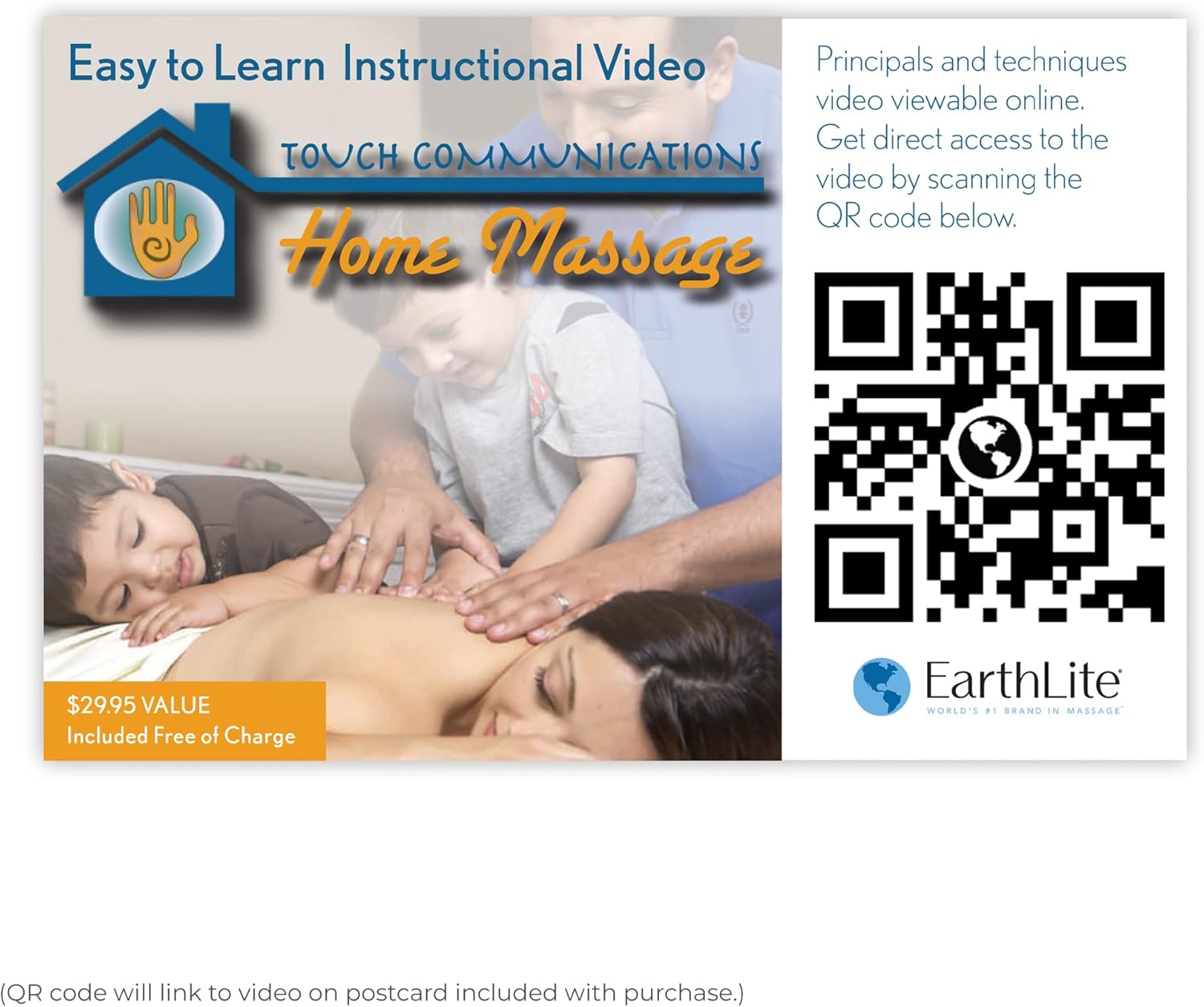 EARTHLITE Home Massage Kit - Deluxe Adjustable Headrest & Face Pillow / Home & Family Massage Made Easy with instructional DVD