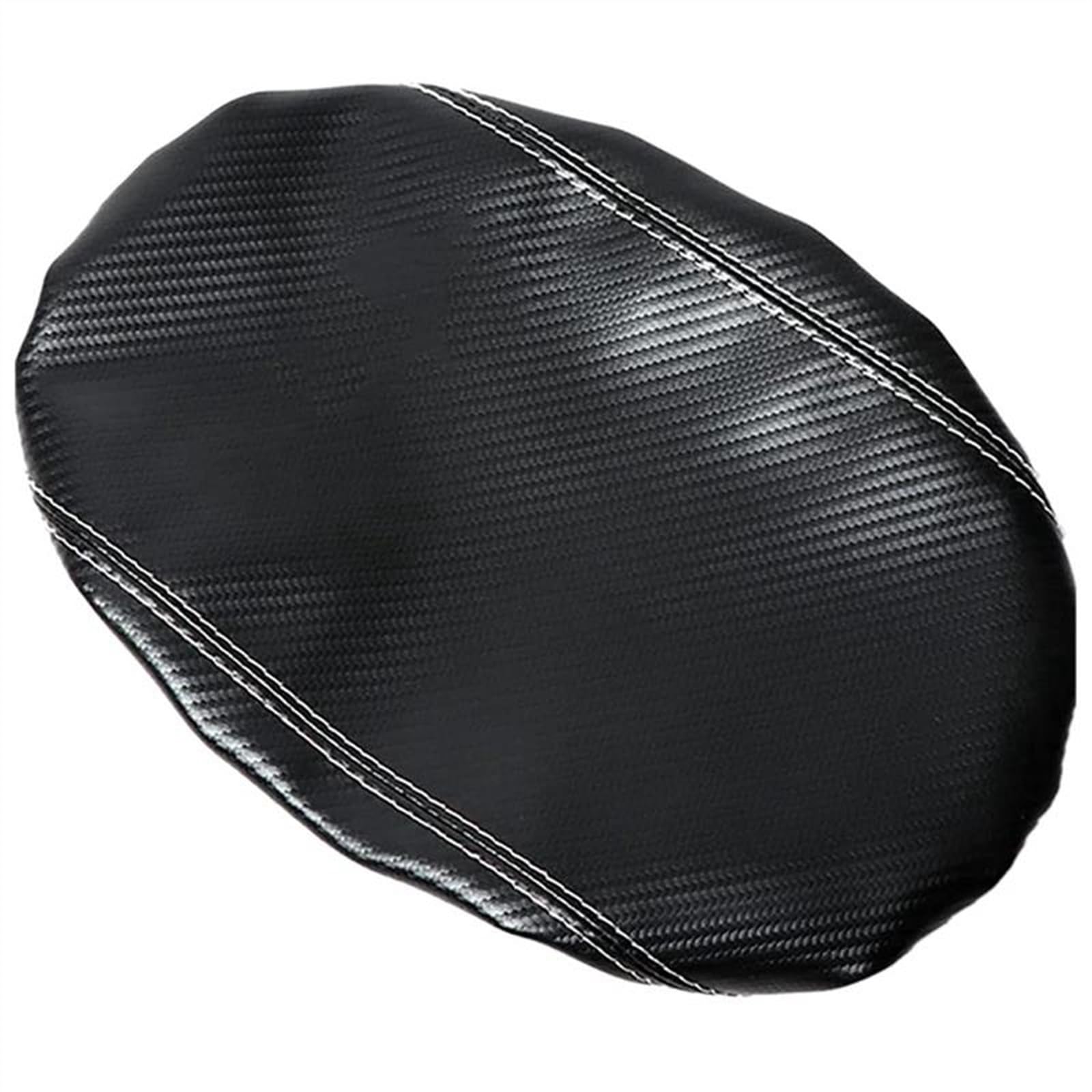 Yueyzhk One Color Center Console Cover For Civic 11Th Gen 2022 Armrest Box Pad Storage Organizer Accessories,Carbon Fiber Pu