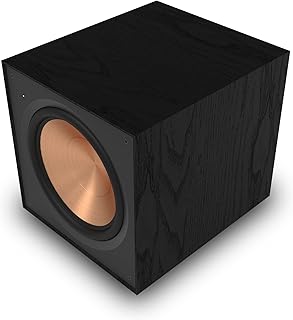 Klipsch Reference R-121SW 12â€ Front-Firing Subwoofer with revamped Spun-Copper thermoformed crystalline Polymer woofers and an All-Digital Amplifier for Premium Sound in Black