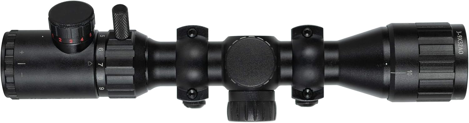 Monstrum Illuminated Reticle Parallax Adjustment Image