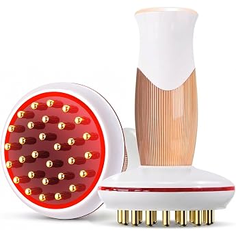 Lymphatic Drainage Device Anti-Cellulite Massager Electric Fascia Muscle Massage Device for Against Lymphedema Firming for Promote Acupuncture Massage 45 Intensity EMS Vibration Infrared Heat