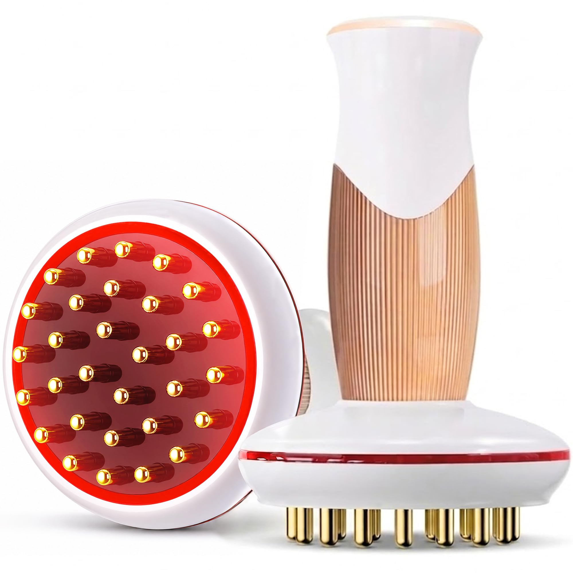 Appareil de Drainage Lymphatique Anti-Cellulite Masseur Électrique pour Fascias et Muscles Raffermissement de la Peau Massage d'Acupression 45 Niveaux d'Intensité EMS Vibration et Chaleur Infrarouge