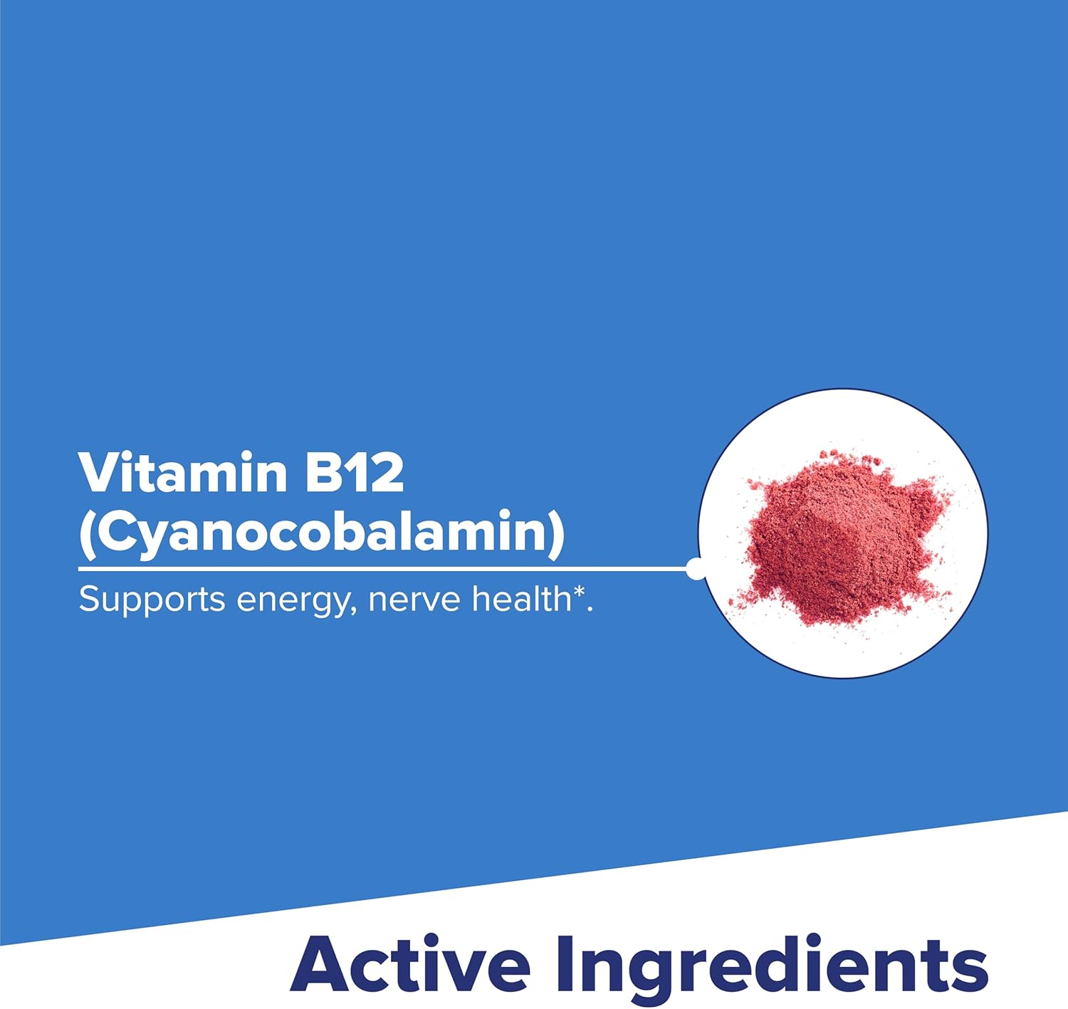 Superior Source No Shot Vitamin B-12 Cyanocobalamin 5000 mcg - Vitamin B-12 to Support Energy Production, Brain Health & Overall Wellness - Sublingual Tablets - 100 Dissolvable Tablets