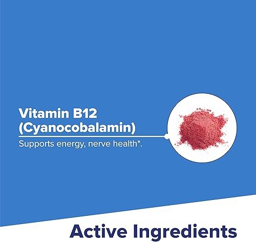 Miniatura 8 de Superior Source No Shot Vitamina B12 cianocobalamina 5000 mcg, tabletas microlingües de disolución rápida de 100 unidades, suplemento B12 para