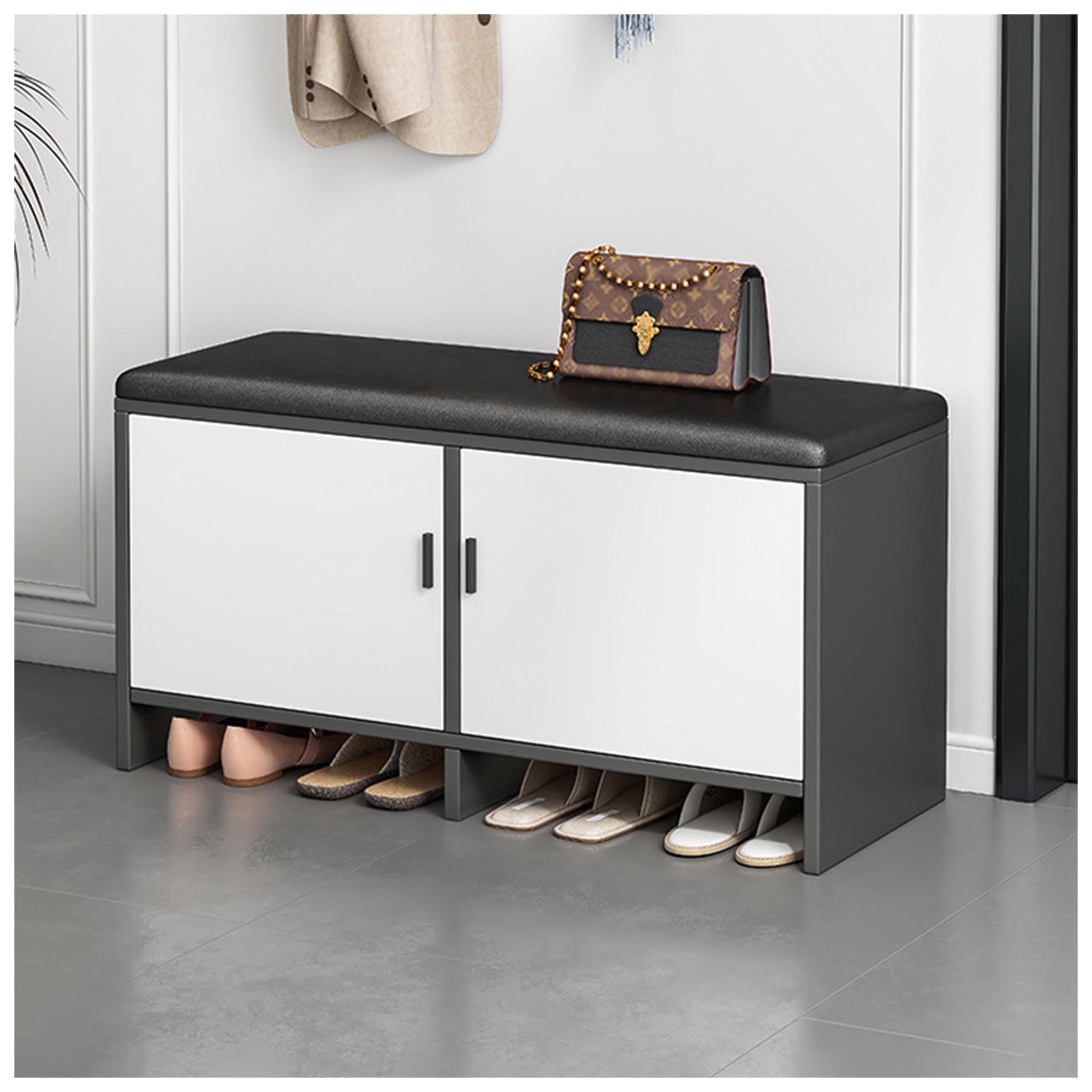 door shoe top rack with seat