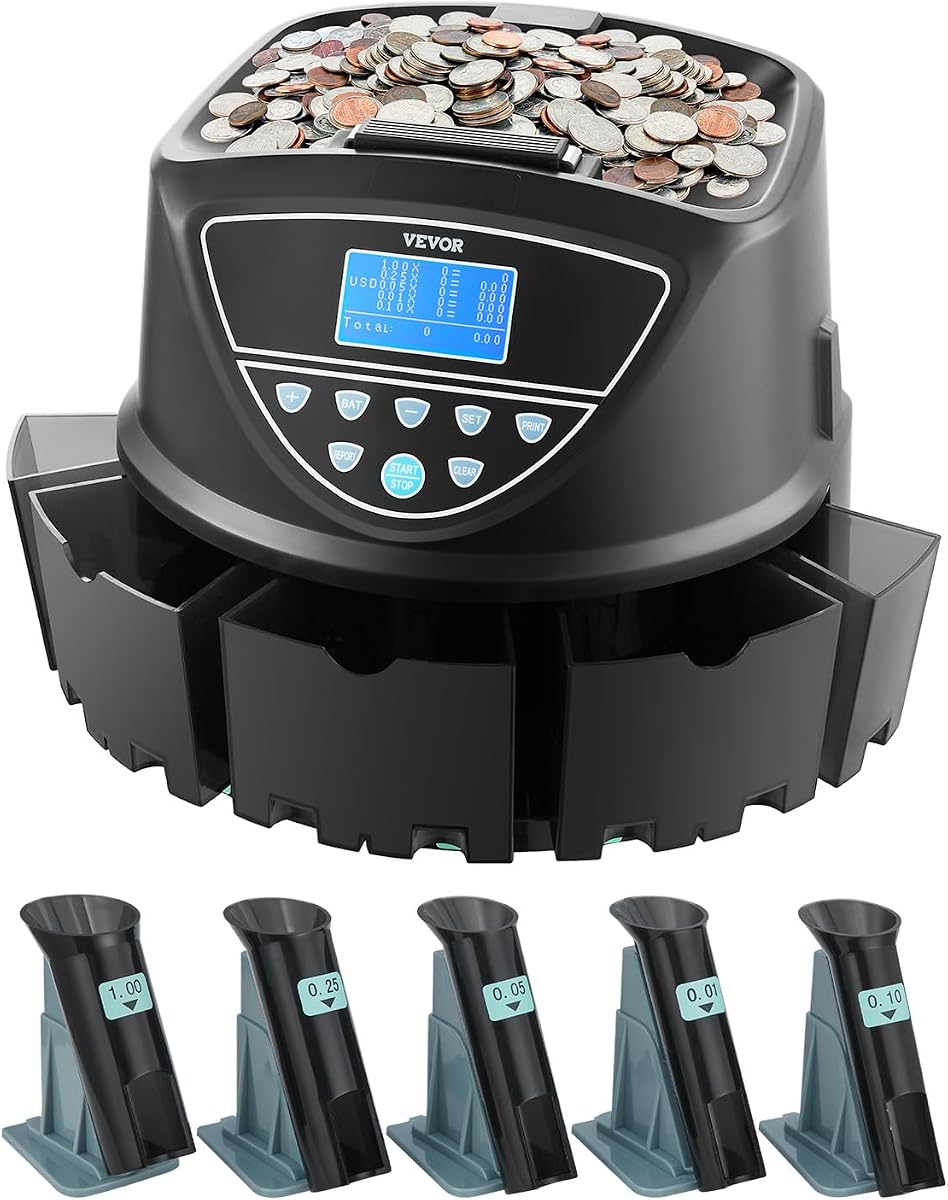 VEVOR Upgraded Coin Counter