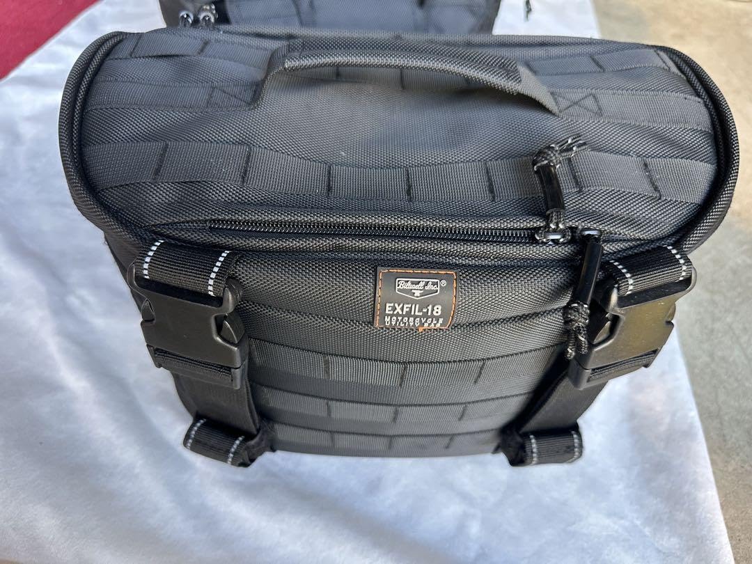 Amazon.co.jp: ハーレーサドルバック Biltwell EXFIL-18 サドルバッグ 