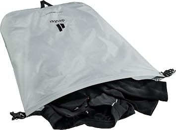 Deuter Light Drypack 20, Water-Resistant 20-Liter Ripstop Roll-Top Dry Pack Sack Keeps Gear Dry for Hiking, Trekking, Camping & Kayaking - Tin