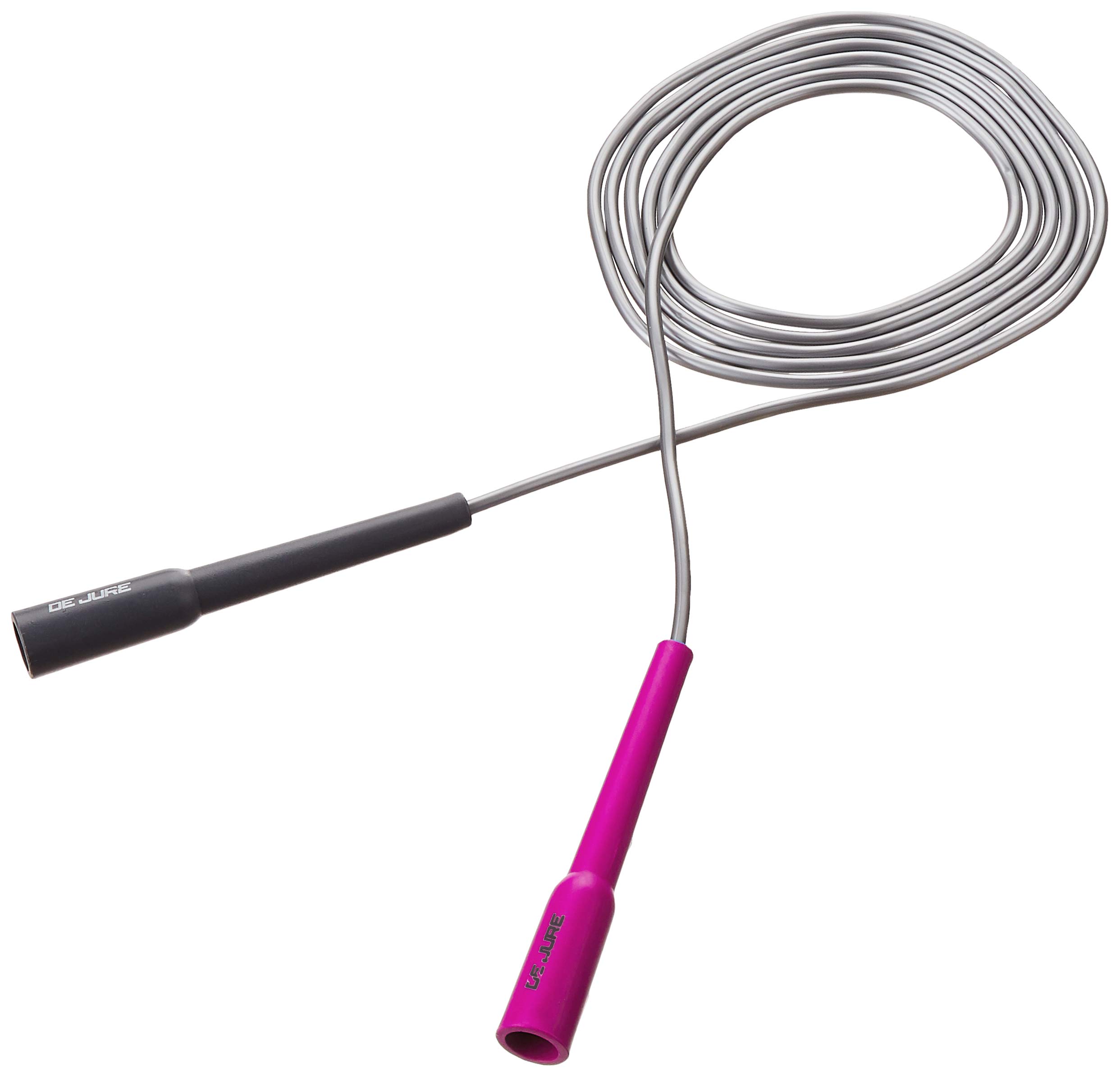 DE JURE FITNESS Adjustable Slim Shape Weight Loss Ball Pencil Speed Skipping Rope (275cm) (Pink Grey (Grey)) (B08PKYBTS5) Amazon Price History, Amazon Price Tracker
