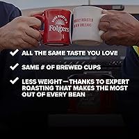 Vista 8 de Folgers Breakfast Blend Café molido, café suave y suave, recipiente de 9.6 onzas