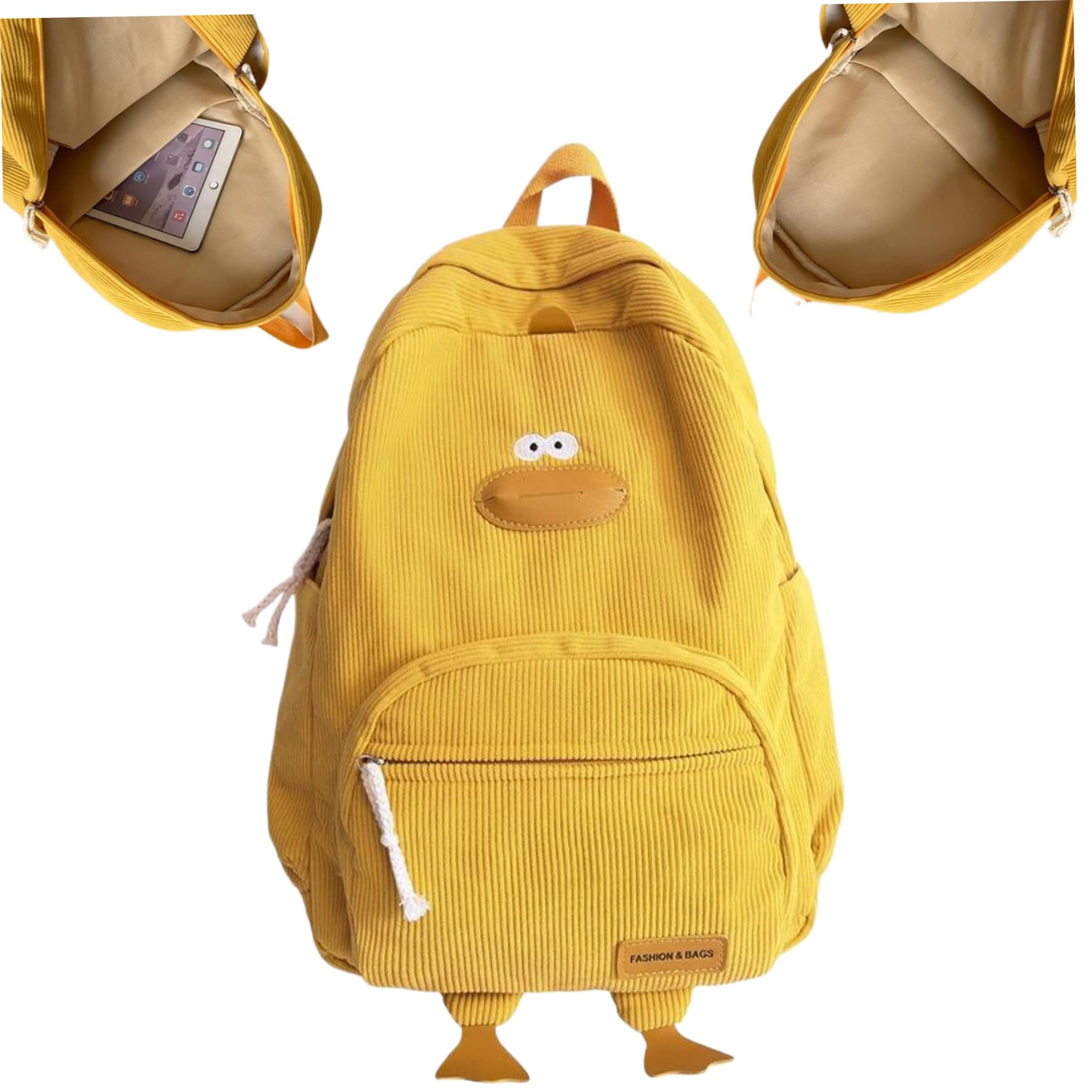 Sac à dos de capacité spacieuse avec sangles réglables et design mignon - 8