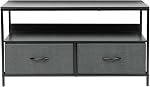 Sorbus TV Stand Dresser with 2 Drawers - Television Riser Chest with Storage - Bedroom, Living Room, Closet, & Dorm Furniture
