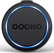 OOONO Co-Driver NO2 - next gen. traffic safety alarm - warns of speed cameras and road hazards - rechargeable - LED indicator - CarPlay & Android Auto compatible