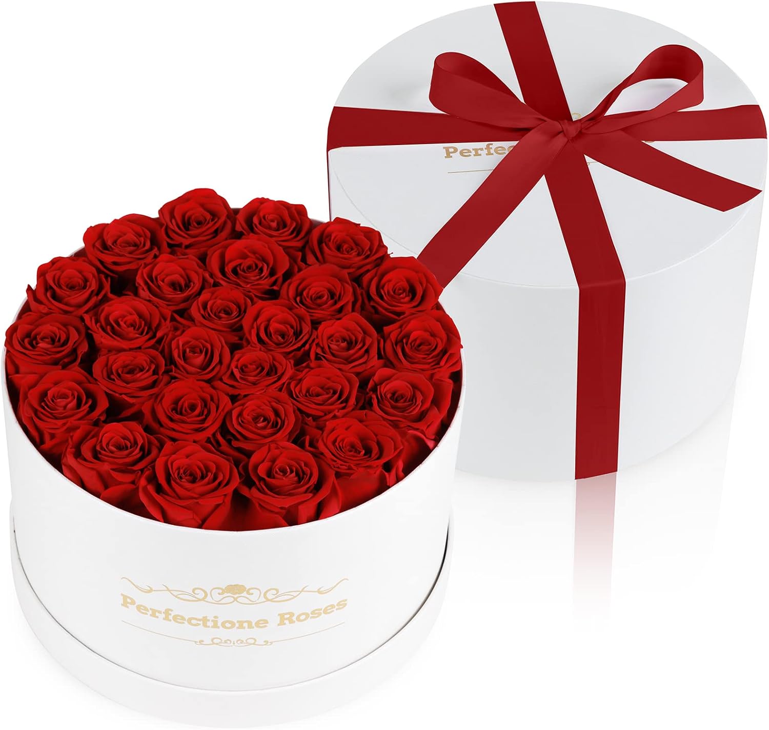 Perfectione Roses 27 Roses in a Box, Mothers Day Rose, Preserved Flowers for Her, Flowers for Delivery Birthday Gifts for Women (Red) - Image 6