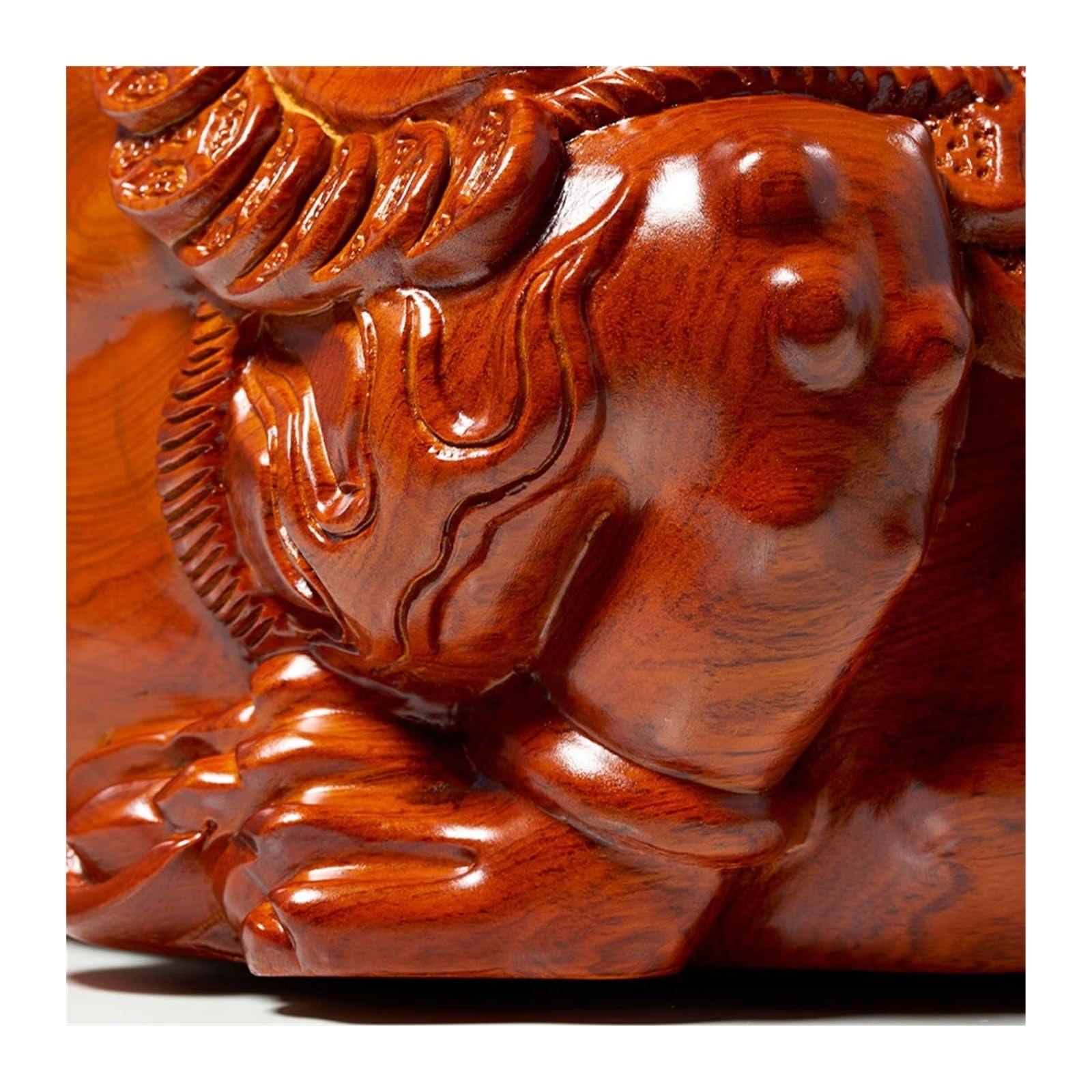 Feng Shui-decor Een Chinese Feng Shui Driepotige Pad Geldkikker Chinese Kikker Trekt Rijkdom en Geluk aan Feng Shui Pad Woondecoratie Feng Shui- standbeeld